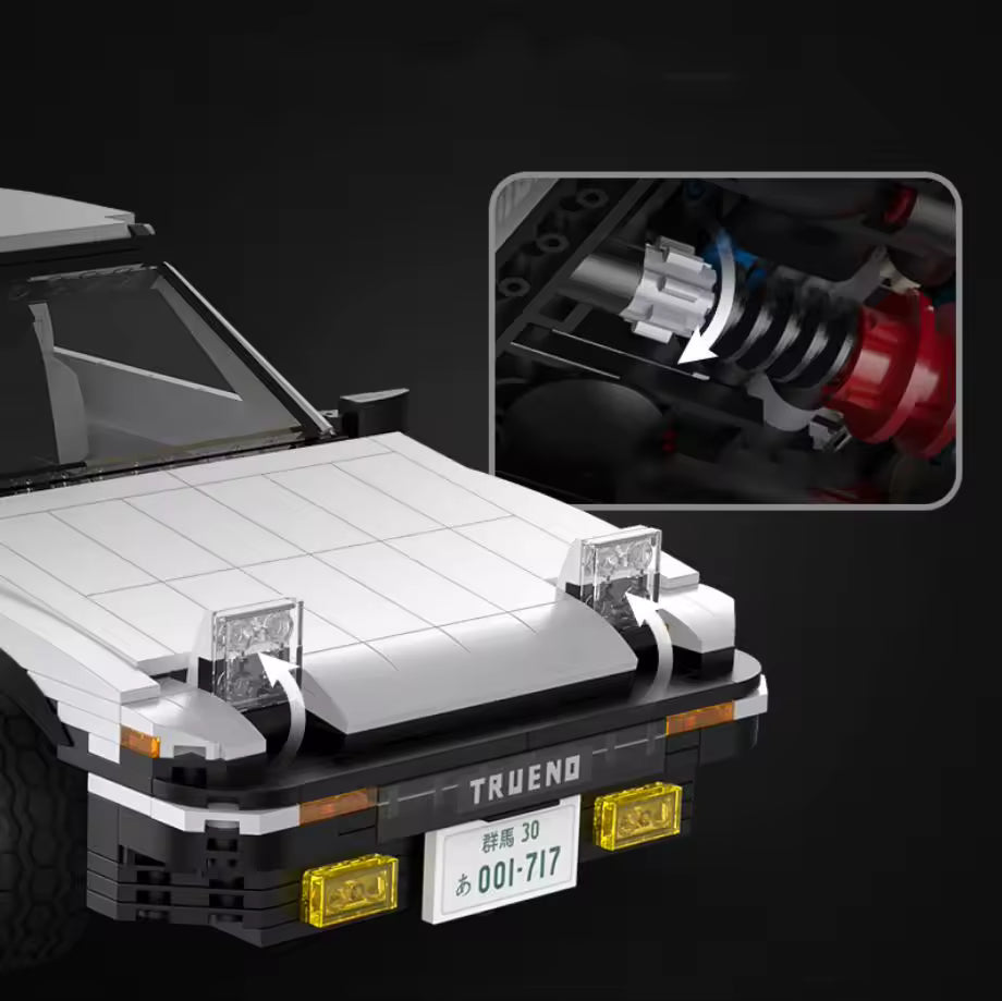 Initial D Toyota AE86 | 1324pcs