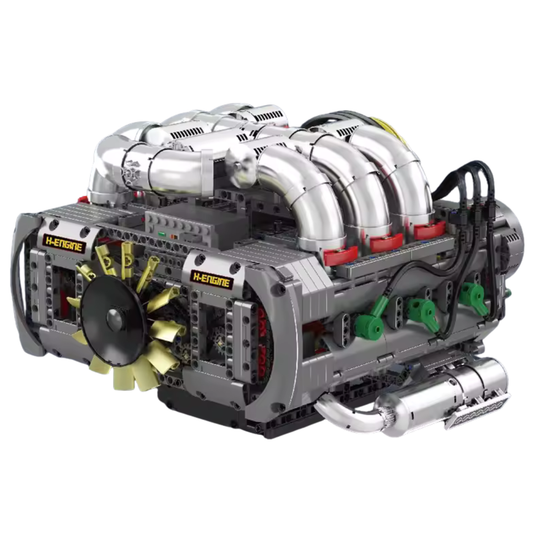 Motorised Flat 6 Engine | 2376PCS