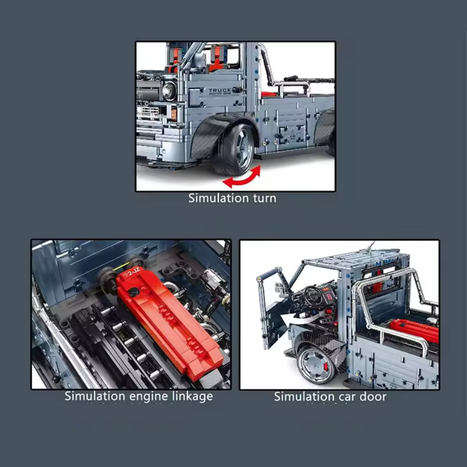 Widebody Japanese 2JZ Truck | 2492pcs