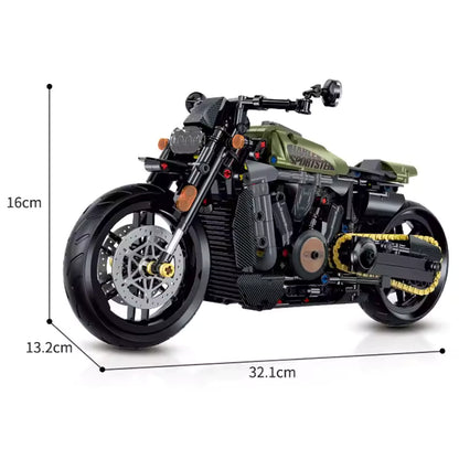 Classic American Bike | 634pcs