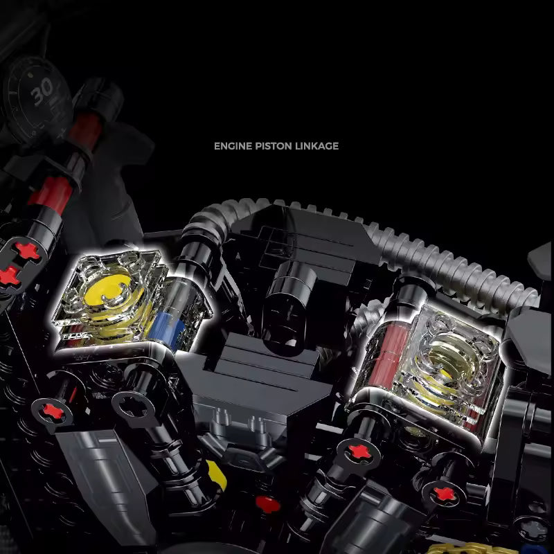 Classic American Bike | 634pcs