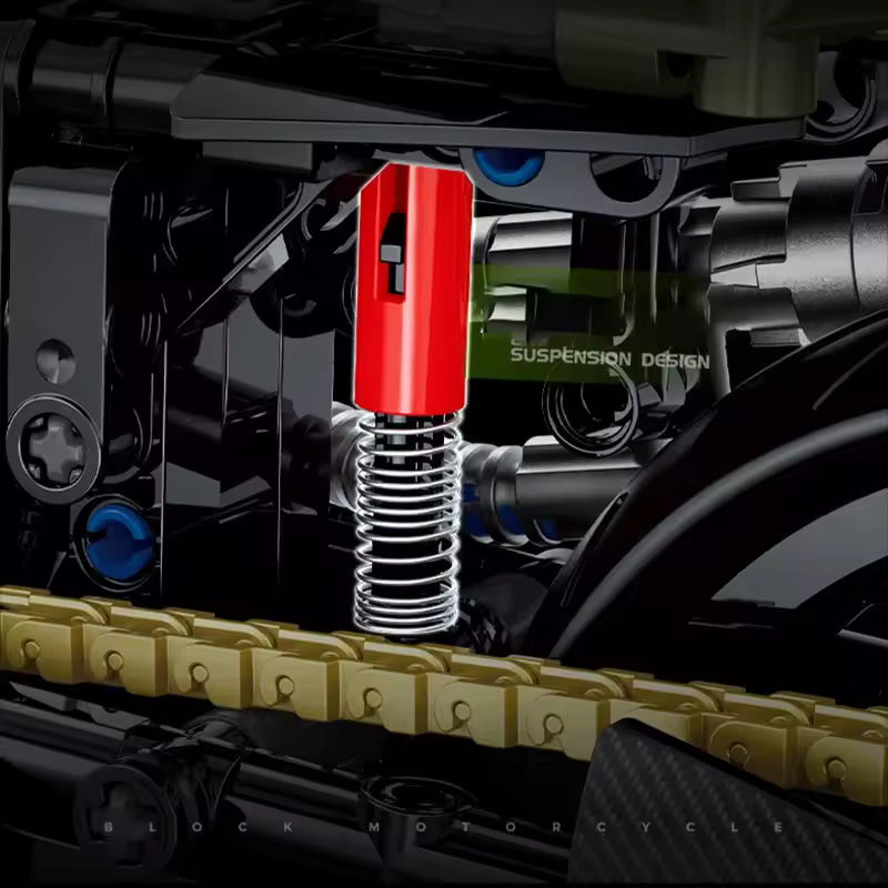 Classic American Bike | 634pcs