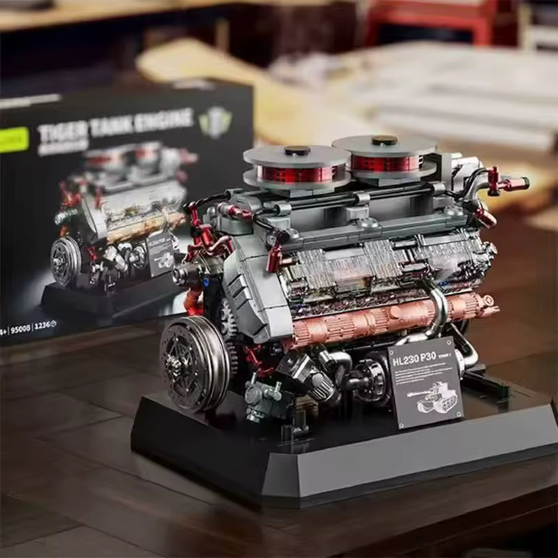 Heavy Tank V12 Engine | 1238 PCS