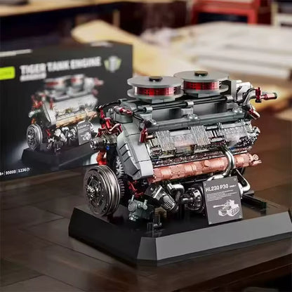 Heavy Tank V12 Engine | 1238 PCS