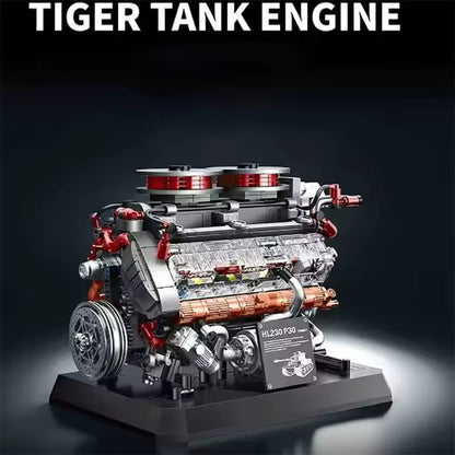 Heavy Tank V12 Engine | 1238 PCS