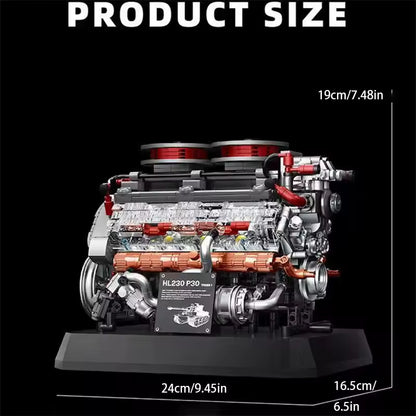 Heavy Tank V12 Engine | 1238 PCS