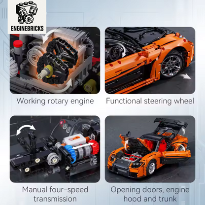 Mazda RX-7 Fortune | 3074pcs