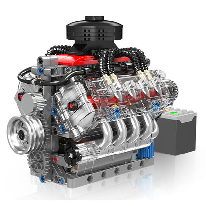 Motorized Chevy V8 Engine | 488pcs