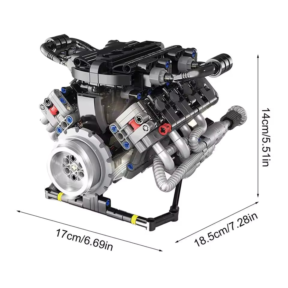 Motorised Hot Road Engine | 662PCS