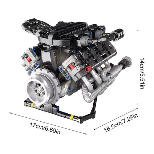 Motorised Hot Road Engine | 662PCS