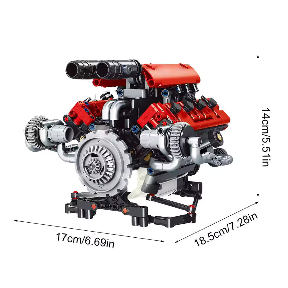 Motorised Hot Road Engine | 662PCS