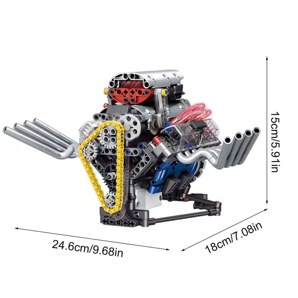 Motorised Hot Road Engine | 662PCS