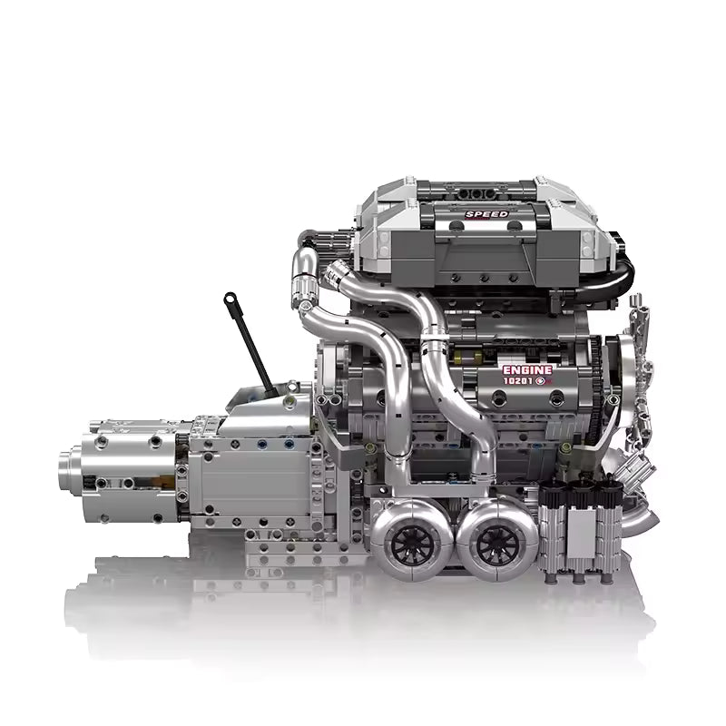 Motorised Hypercar W16 Engine & Gearbox | 2024PCS