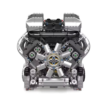 Motorised Hypercar W16 Engine & Gearbox | 2024PCS