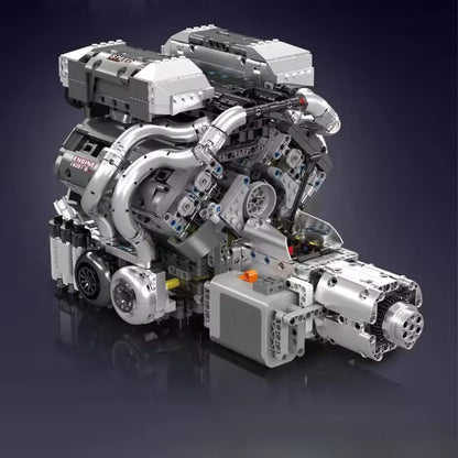 Motorised Hypercar W16 Engine & Gearbox | 2024PCS