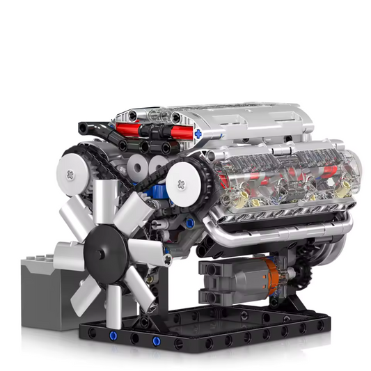 Motorised V8 Engine | 534pcs