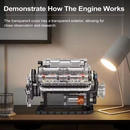 Motorised V8 Engine | 534pcs