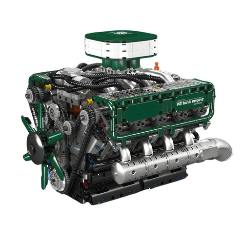 Motorized V8 Tank Engine | 2250pcs