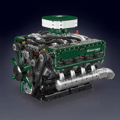 Motorized V8 Tank Engine | 2250pcs