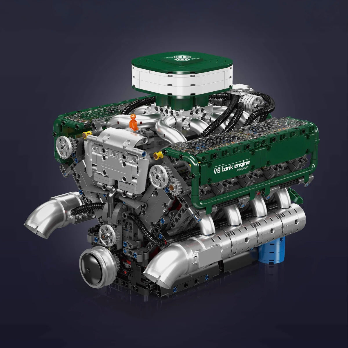 Motorized V8 Tank Engine | 2250pcs