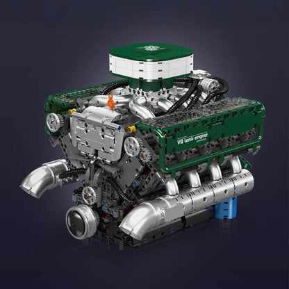 Motorized V8 Tank Engine | 2250pcs