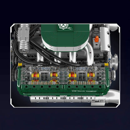 Motorized V8 Tank Engine | 2250pcs