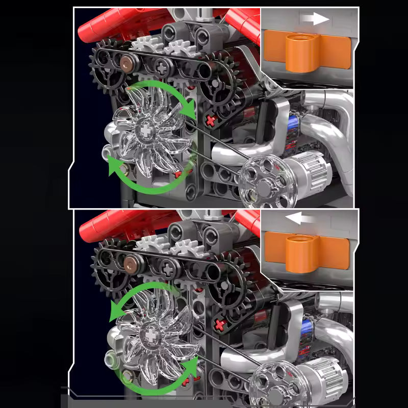 Naturally Aspirated V12 Italian Engine | 864PCS