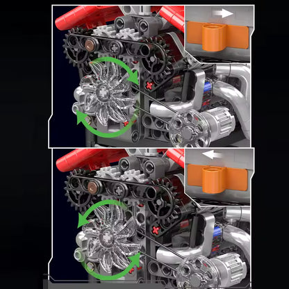 Naturally Aspirated V12 Italian Engine | 864PCS