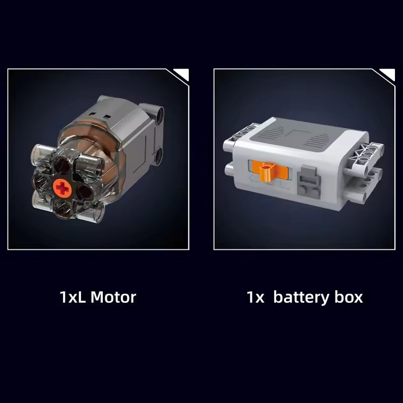 Italian V12 Engine & Transmission | 1260pcs