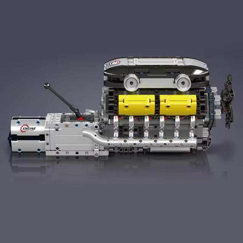 Italian V12 Engine & Transmission | 1260pcs