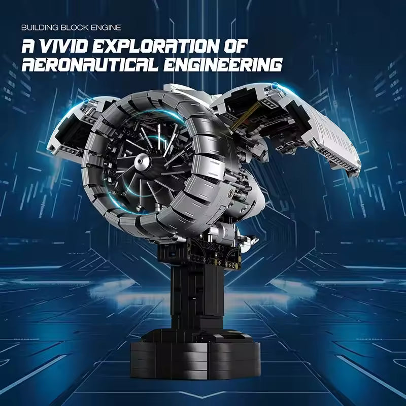 Motorized Aircraft Jet Turbine | 1700PCS