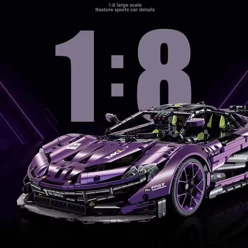 Satin Purple P1 GTR | 3568pcs