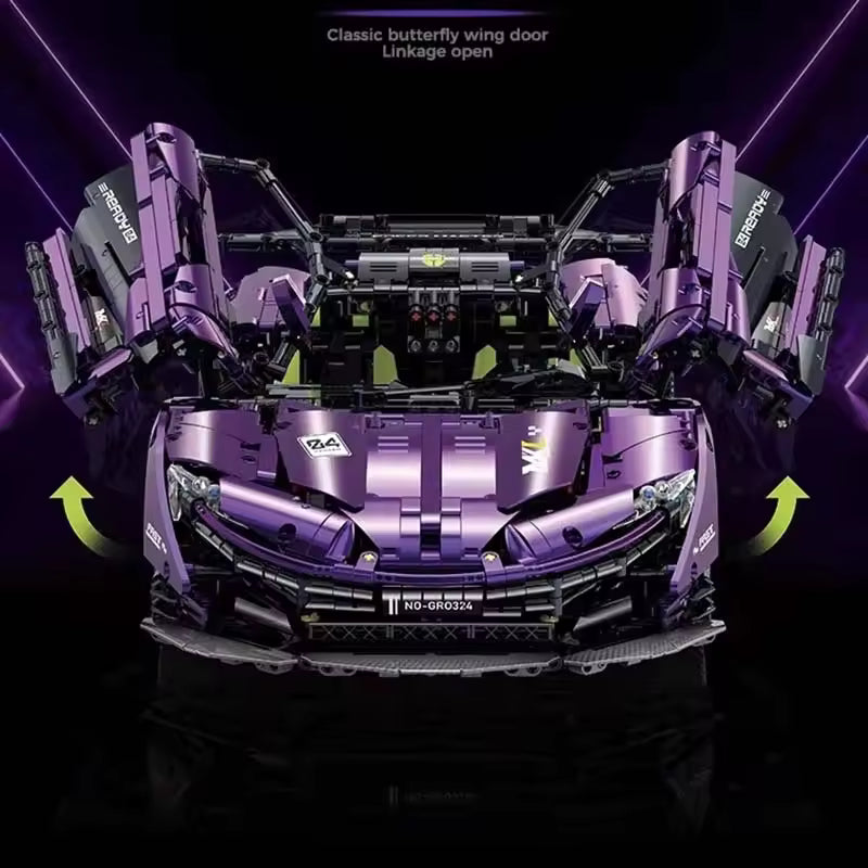 Satin Purple P1 GTR | 3568pcs