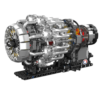 Motorized Turbojet Engine | 1214pcs