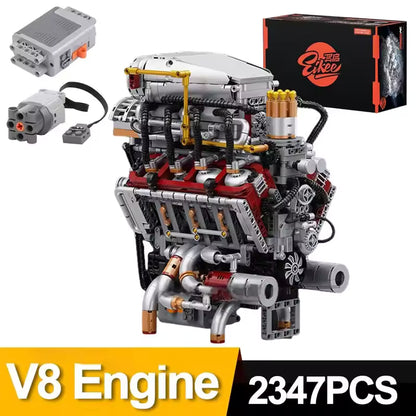 Supercharged V8 American Engine | 2348PCS