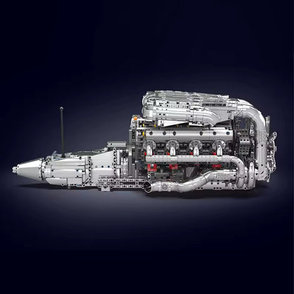 The Ultimate Chrome 5.5L V8 Engine & Gearbox | 2898PCS