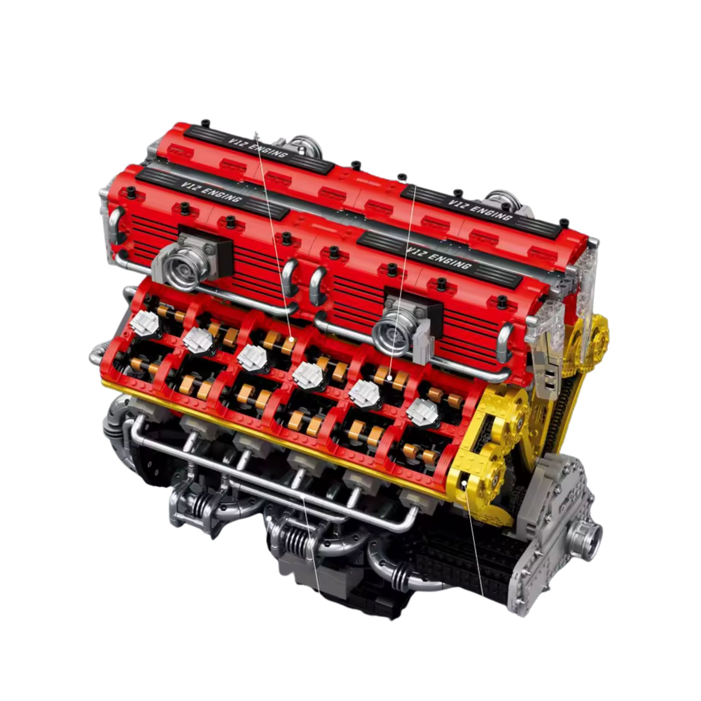 Ultimate Italian Supercar V12 Engine | 4720PCS