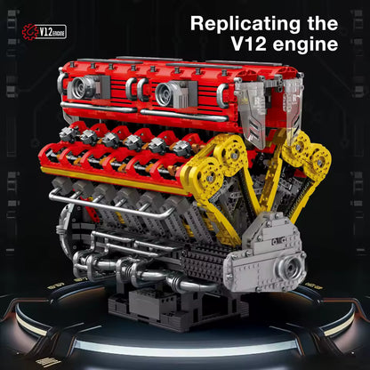 Ultimate Italian Supercar V12 Engine | 4720PCS
