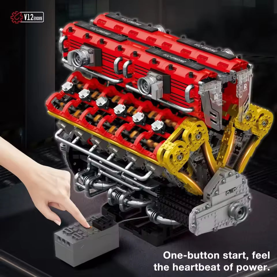 Ultimate Italian Supercar V12 Engine | 4720PCS