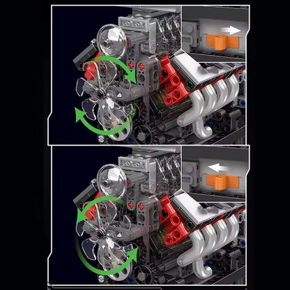 V8 Supercharger Engine | 856 PCS