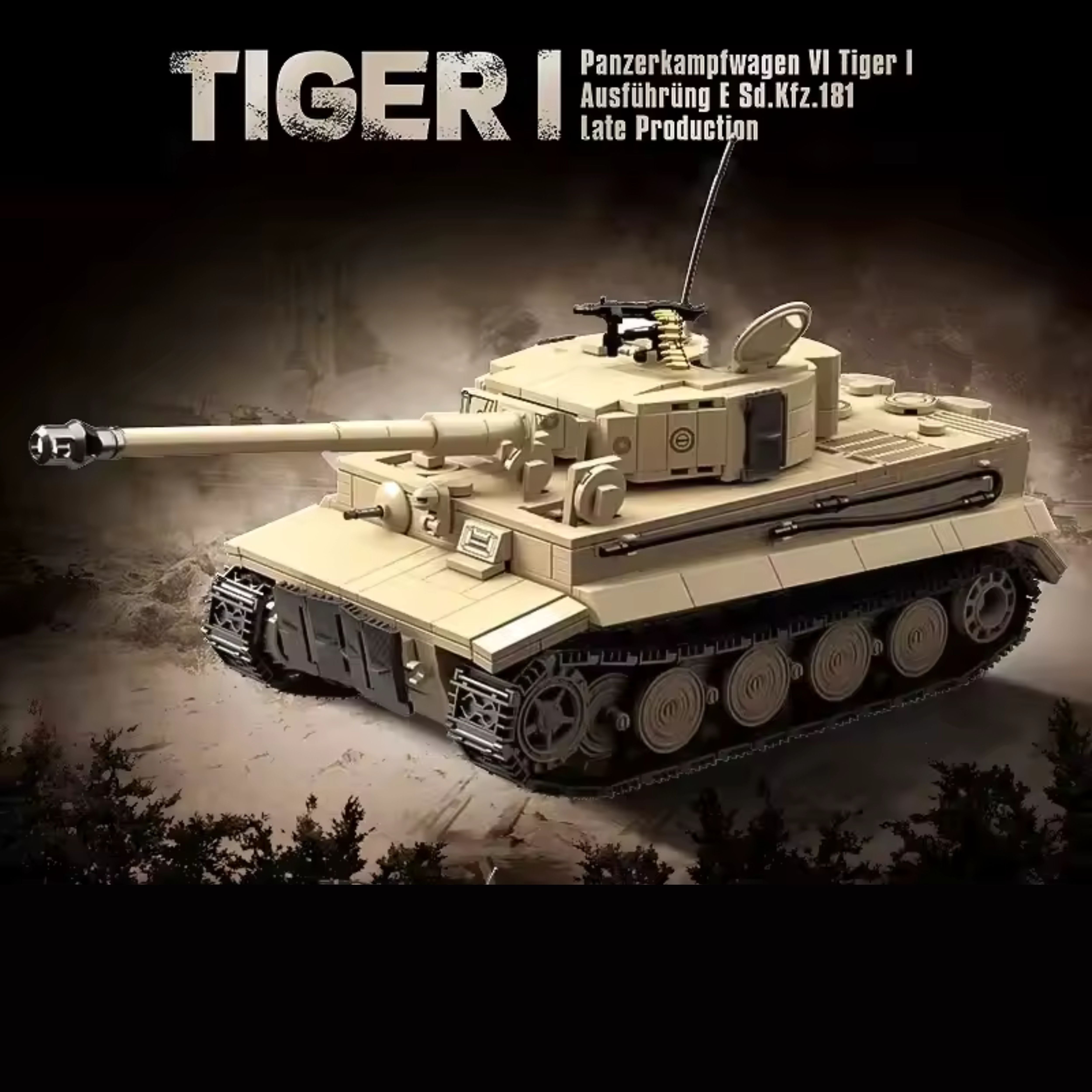 Tiger 1 (Tan) | 1361PCS