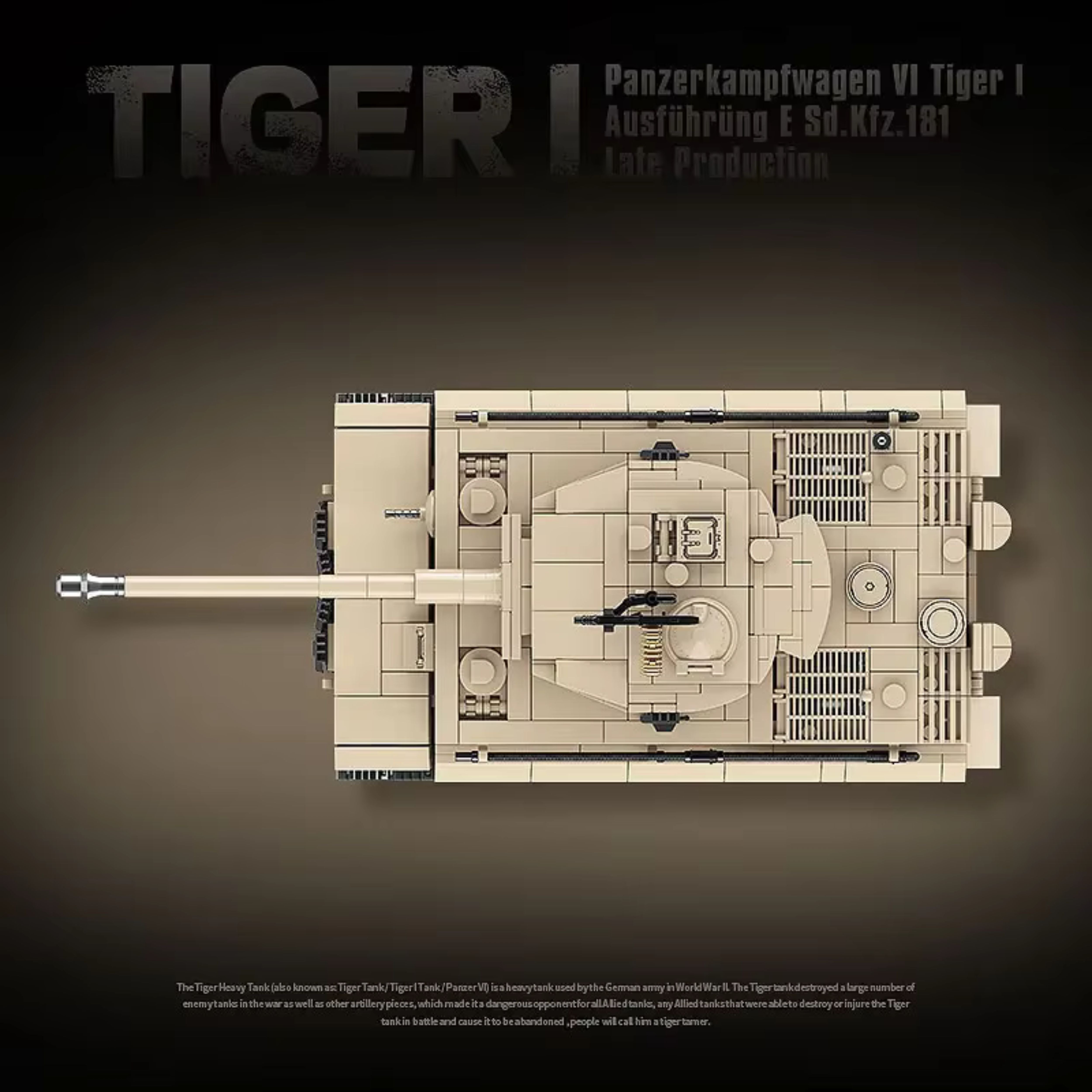 Tiger 1 (Tan) | 1361PCS