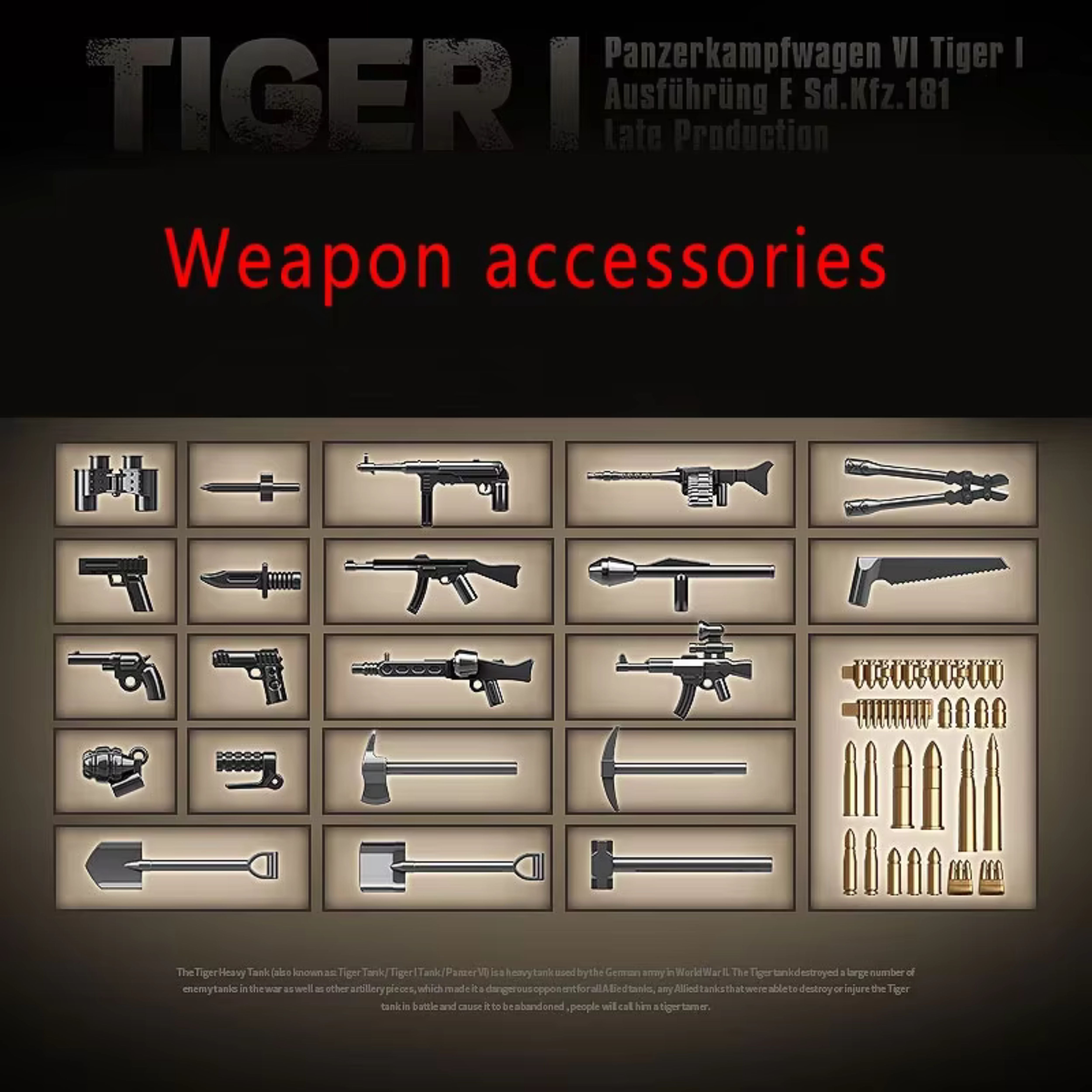 Tiger 1 (Tan) | 1361PCS